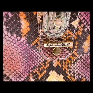 Alice + Olivia snakeskin purse (limited edition)